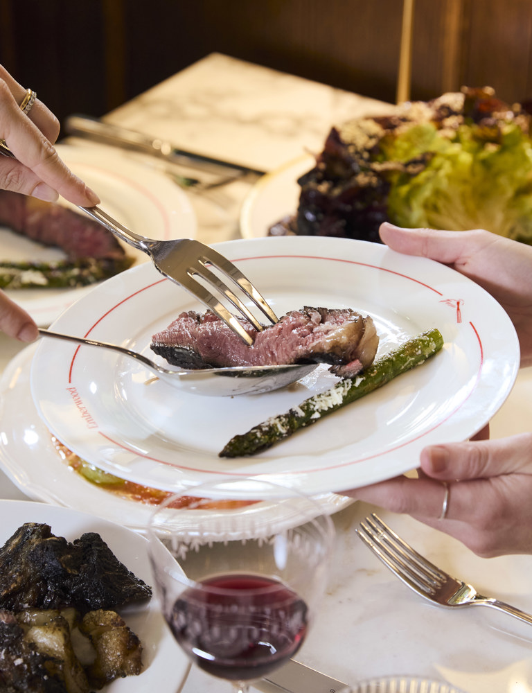 Group feasting at Emberwood