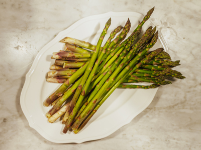 Emberwood Bath local asparagus